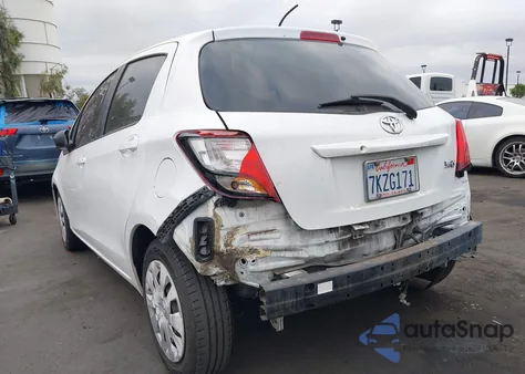 2015 Toyota Yaris L z USA, uszkodzony, nr VIN VNKKTUD35FA041214